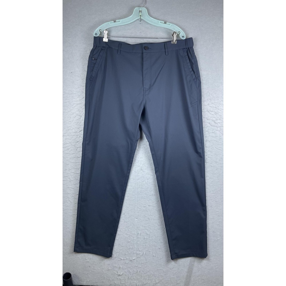 Jack Archer Pants Mens‎ 36x30 Deep Blue Chino Tapered Travel Office Casual Wear